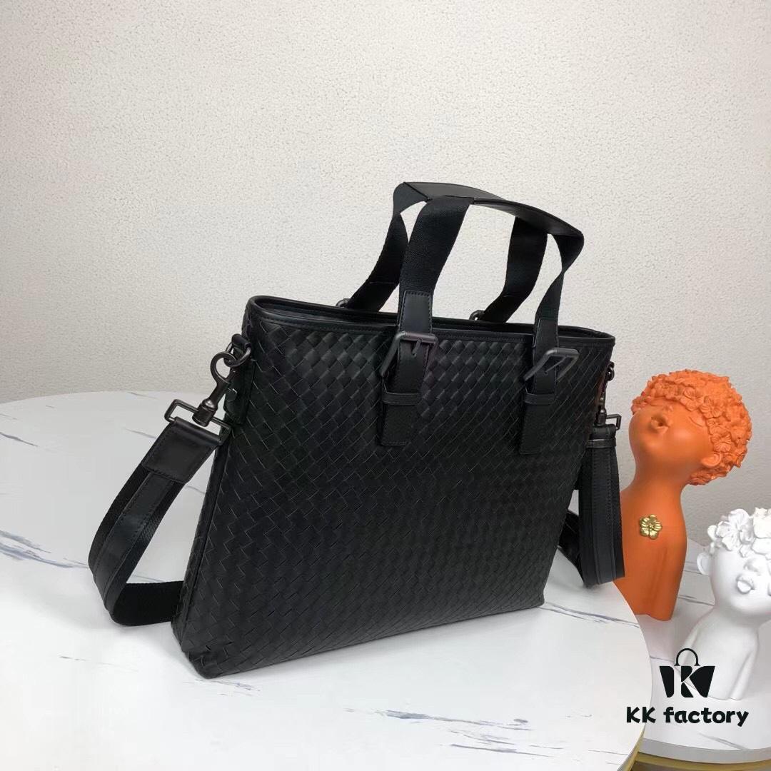 6930c5ca6e68136f4d9af9db Top-Quality Genuine Waxed Calfskin Handbag - Style 822# Black