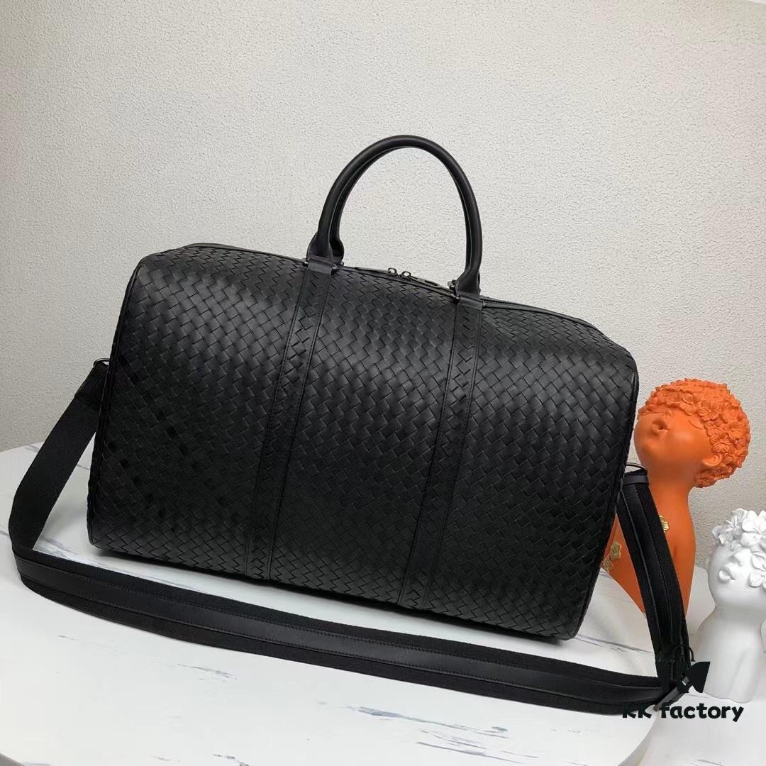 Bv's New Woven Tote Bag, Single-Shoulder Crossbody Travel Bag