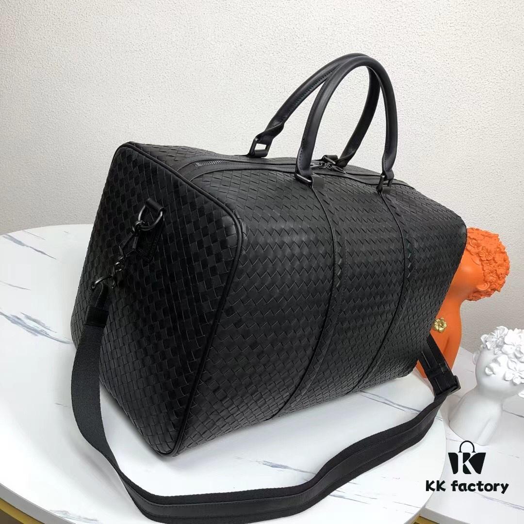 Bv's New Woven Tote Bag, Single-Shoulder Crossbody Travel Bag