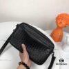 Top-Quality Genuine Wax-Coated Leather Handbag - BV Overseas Original Order, Matching Counter Quality, Exclusive Design 806#