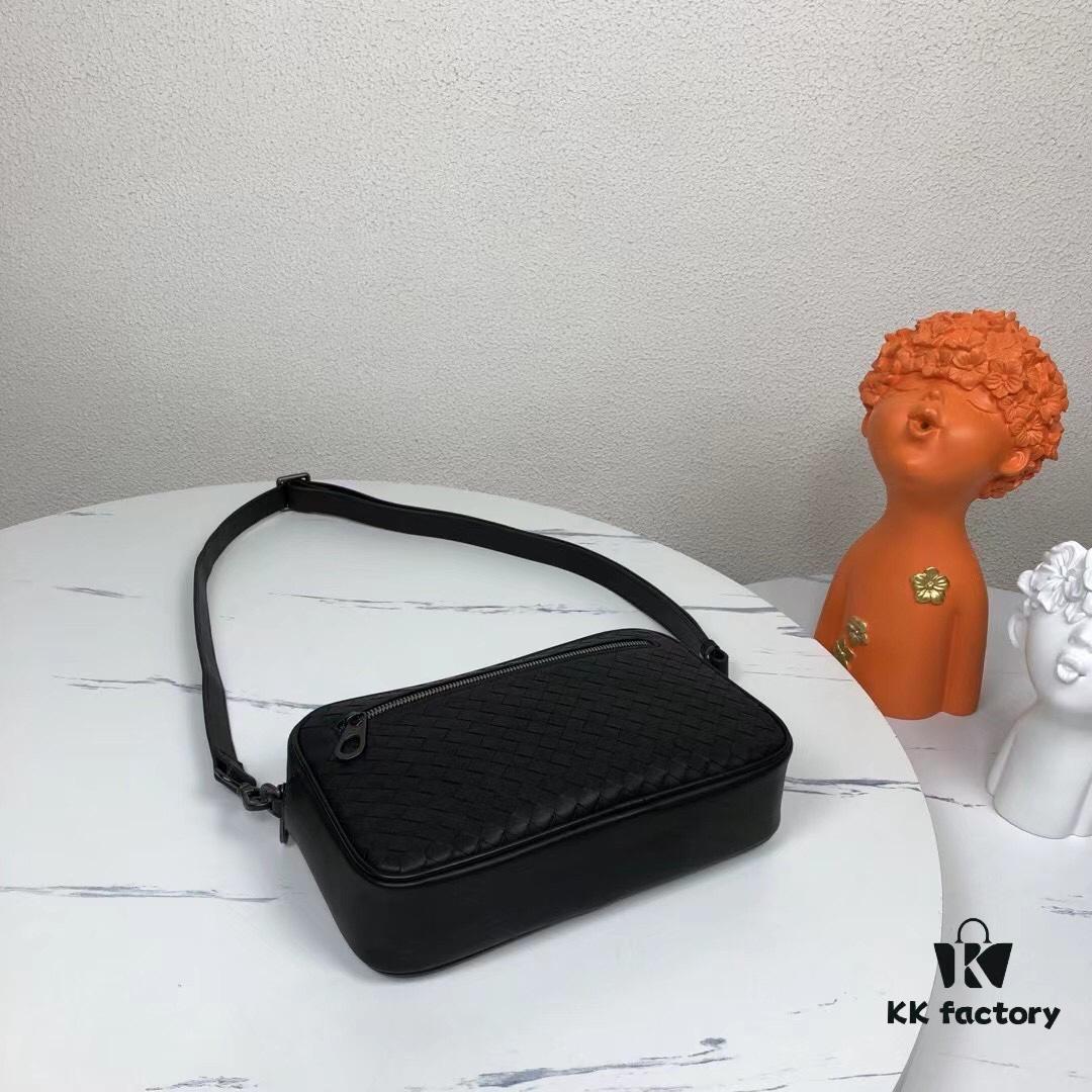 Top-Quality Genuine Wax-Coated Leather Handbag - BV Overseas Original Order, Matching Counter Quality, Exclusive Design 806#