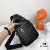 6930c60b6e68136f4d9afa49 Bv Men's Chest Bag, Minimalist Design with Premium Leather Emphasis