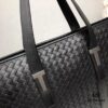 6930c6276e68136f4d9afa74 BV Multi-Compartment High-End Genuine Leather Handbag - Top-Quality Wax-Coated Calfskin, Original Cabinet Hardware, Elegant Black Design