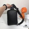 6930c64b6e68136f4d9afaae BV Latest Men's Chest Bag Original Quality Top-Grade Waxed Calfskin Leather