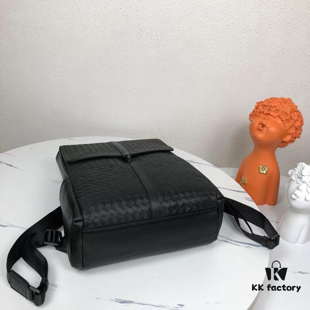 6930c6776e68136f4d9afafa BV Latest Men's Backpack, Original Quality, Top-Grade Waxed Calfskin Leather, Premium Hardware, Elegant Design