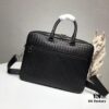 6930c6866e68136f4d9afb0f Bv Men's Business Briefcase - Handcrafted Waxed Leather Messenger Bag for Stylish, Mature Gentlemen