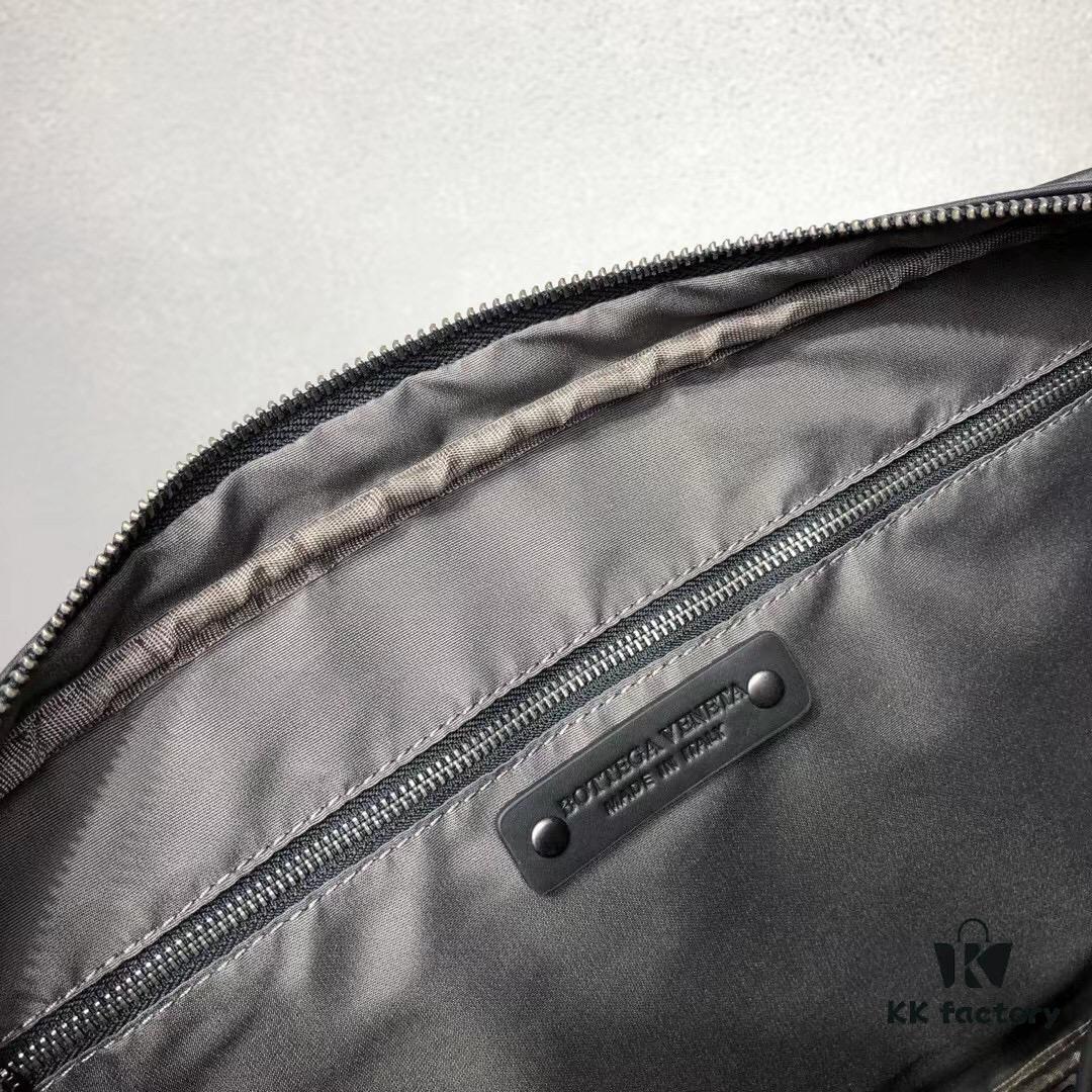 6930c68c6e68136f4d9afb1b Bv Men's Business Briefcase - Handcrafted Waxed Leather Messenger Bag for Stylish, Mature Gentlemen