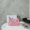 6930c6da6e68136f4d9afb8e BVLGARI SERPENTI BAIA Small Shoulder Bag in Textured Silver Calfskin