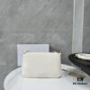 6930c6df6e68136f4d9afb96 BVLGARI SERPENTI BAIA Small Shoulder Bag in Textured Silver Calfskin