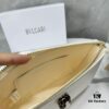 6930c6e16e68136f4d9afb9c BVLGARI SERPENTI BAIA Small Shoulder Bag in Textured Silver Calfskin