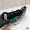 6930c6e86e68136f4d9afba6 BVLGARI SERPENTI BAIA Small Shoulder Bag in Silvered Textured Calfskin with Snake Head Clasp