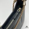 6930c6e86e68136f4d9afba7 BVLGARI SERPENTI BAIA Small Shoulder Bag in Silvered Textured Calfskin with Snake Head Clasp