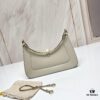 6930c6ec6e68136f4d9afbad BVLGARI SERPENTI BAIA Small Shoulder Bag in Textured Silver Calfskin with Snake-Head Clasp