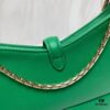 6930c6f46e68136f4d9afbbc BVLGARI SERPENTI BAIA Small Shoulder Bag in Textured Silver Calfskin with Snake-Head Magnetic Clasp