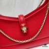 6930c6f46e68136f4d9afbbd BVLGARI SERPENTI BAIA Small Shoulder Bag in Textured Silver Calfskin with Snake-Head Clasp