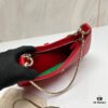 6930c6f76e68136f4d9afbc2 BVLGARI SERPENTI BAIA Small Shoulder Bag in Textured Silver Calfskin with Snake-Head Clasp