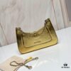 6930c6fb6e68136f4d9afbc8 BVLGARI SERPENTI BAIA Small Shoulder Bag in Silver Textured Calfskin