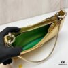 6930c6fc6e68136f4d9afbca BVLGARI SERPENTI BAIA Small Shoulder Bag in Silver Textured Calfskin