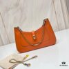 6930c6fe6e68136f4d9afbcd BVLGARI SERPENTI BAIA Small Shoulder Bag in Textured Silver Calfskin with Snake-Head Clasp