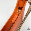 6930c7016e68136f4d9afbd3 BVLGARI SERPENTI BAIA Small Shoulder Bag in Textured Silver Calfskin with Snake-Head Clasp