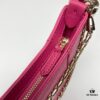 6930c7076e68136f4d9afbdd BVLGARI SERPENTI BAIA Small Shoulder Bag in Silvered Textured Calfskin with Snake-Head Clasp