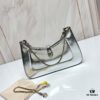 6930c70c6e68136f4d9afbe5 BVLGARI SERPENTI BAIA Small Shoulder Bag in Silver-Tone Textured Calfskin