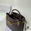 6930c7136e68136f4d9afbee BV | New Arrival Metallic Chain Andiamo Classic Handbag
