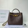 6930c7176e68136f4d9afbf8 BV | New Arrival Metallic Chain Andiamo Classic Handbag