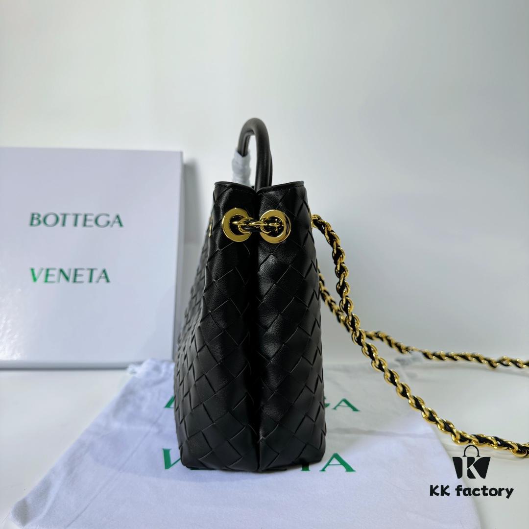 6930c71c6e68136f4d9afbfd BV | New Arrival Metallic Chain Andiamo Classic Handbag