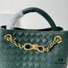 6930c7266e68136f4d9afc0d BV | New Arrival Metallic Chain Andiamo Classic Handbag