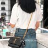 6930c7906e68136f4d9afcd1 YSL Sunset Bag ✨ Genuine Leather with Chain Strap, Classic Accordion Design, Elegant Black and Gold Finish