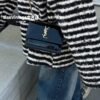 6930c7906e68136f4d9afcd2 YSL Sunset Bag ✨ Genuine Leather with Chain Strap, Classic Accordion Design, Elegant Black and Gold Finish