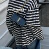 6930c7926e68136f4d9afcd6 YSL Sunset Bag ✨ Genuine Leather with Chain Strap, Classic Accordion Design, Elegant Black and Gold Finish