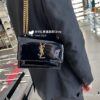6930c7936e68136f4d9afcda YSL Sunset Bag ✨ Genuine Leather with Chain Strap, Classic Accordion Design, Elegant Black and Gold Finish