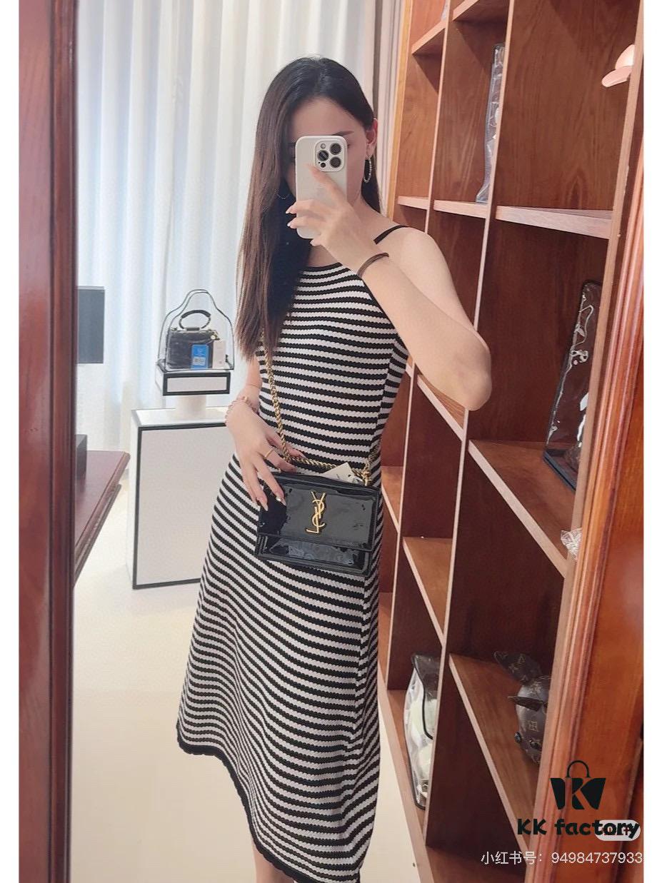 6930c7956e68136f4d9afcdc YSL Sunset Bag ✨ Genuine Leather with Chain Strap, Classic Accordion Design, Elegant Black and Gold Finish