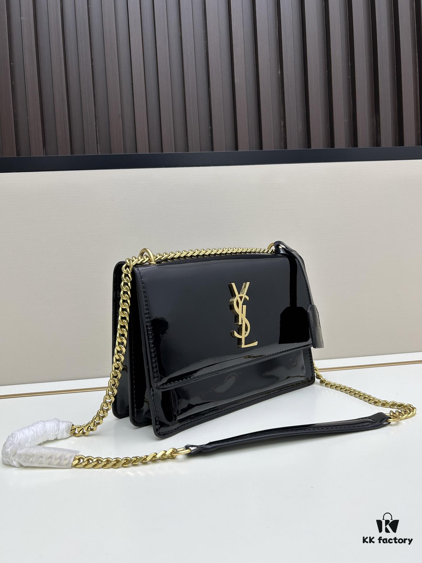 6930c7986e68136f4d9afce1 YSL Sunset Bag ✨ Genuine Leather Bifold Design, Iconic YSL Sunset Glow