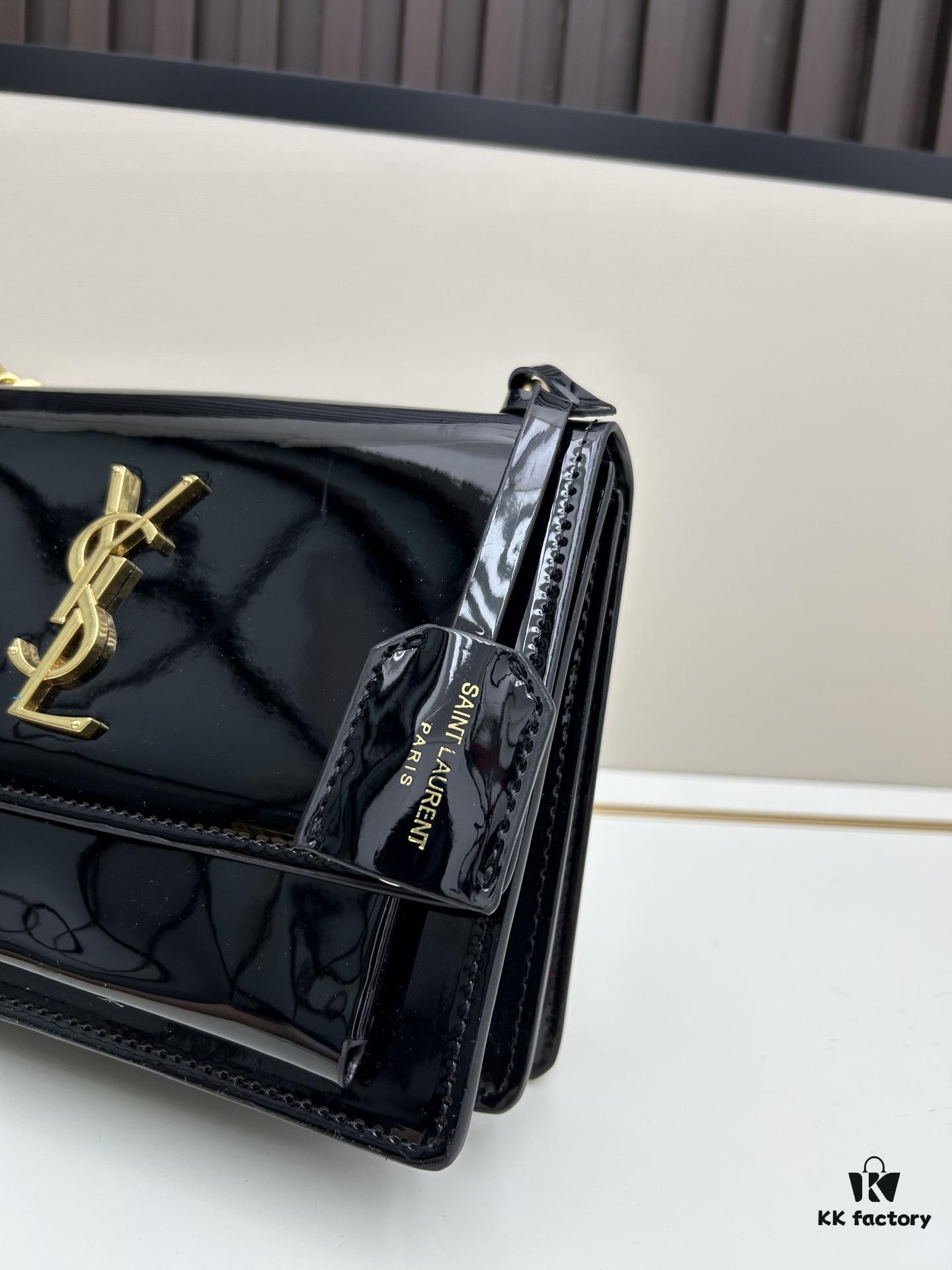 6930c79a6e68136f4d9afce5 YSL Sunset Bag ✨ Genuine Leather Bifold Design, Iconic YSL Sunset Glow