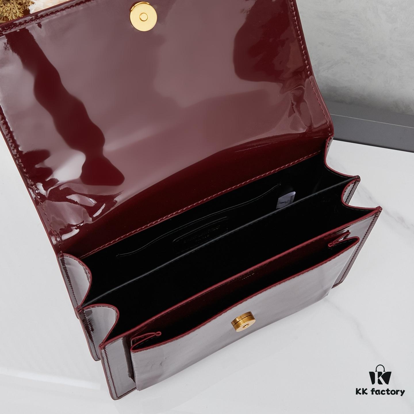 6930c7c16e68136f4d9afd23 New Arrival with Box, Glossy Finish is Stunning – YSL Sunset Bag ✨