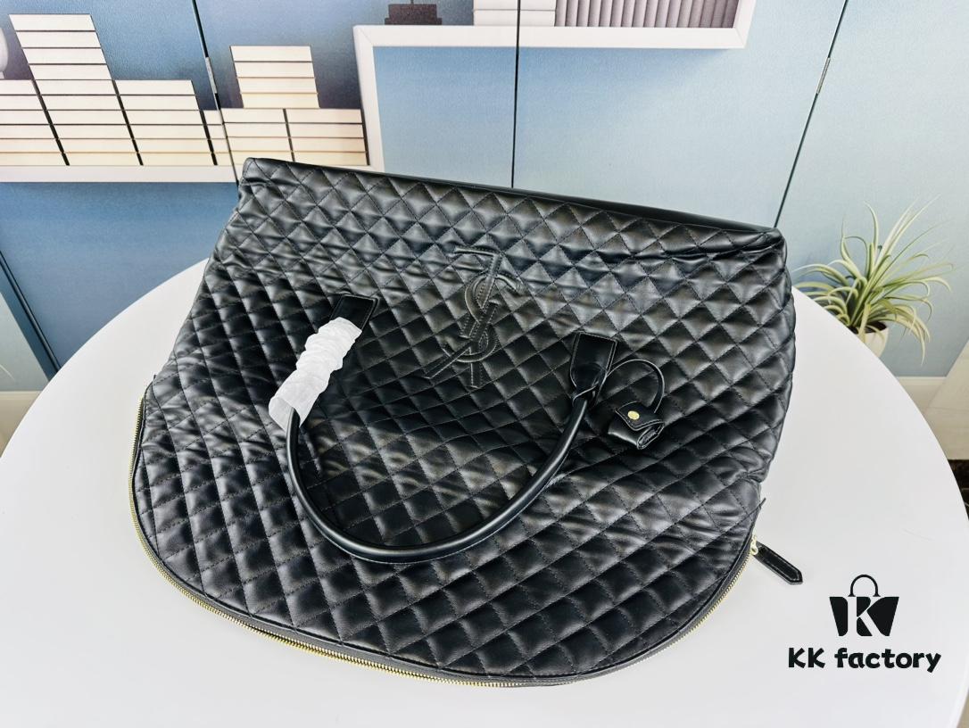 6930c7db6e68136f4d9afd4e Large New YSL ES GIANT Quilted Leather Travel Bag — Rose's Style, Ready to Copy!