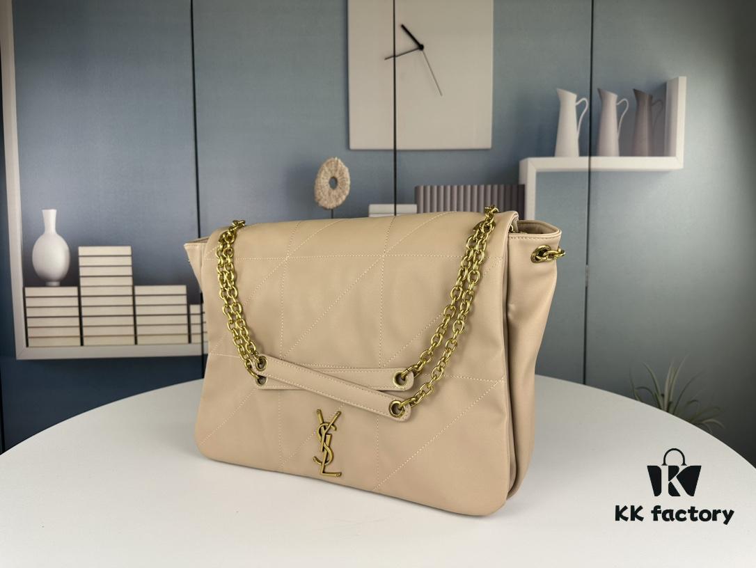 6930c7e56e68136f4d9afd63 New YSL Jamie Bag 2023 – Luxurious Soft Lamb Leather with Jewelry-Grade Hardware, Size 38x26x10, Model No. 6026