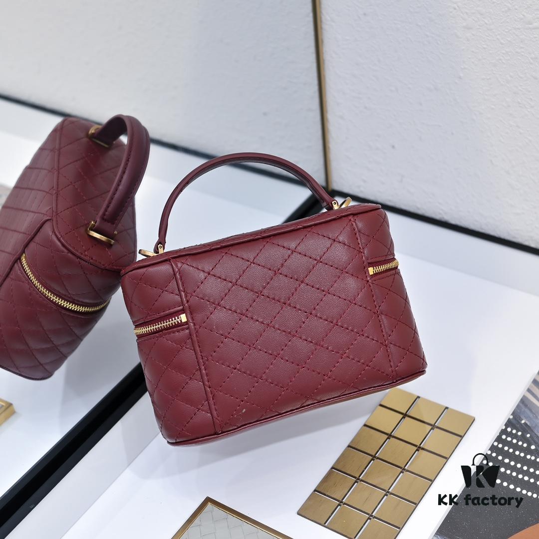6930c7f66e68136f4d9afd86 Upgraded Original Version Shipment Black / Gold Buckle Lamb Skin YSL 2024 New Rose Same Style Mini Gaby