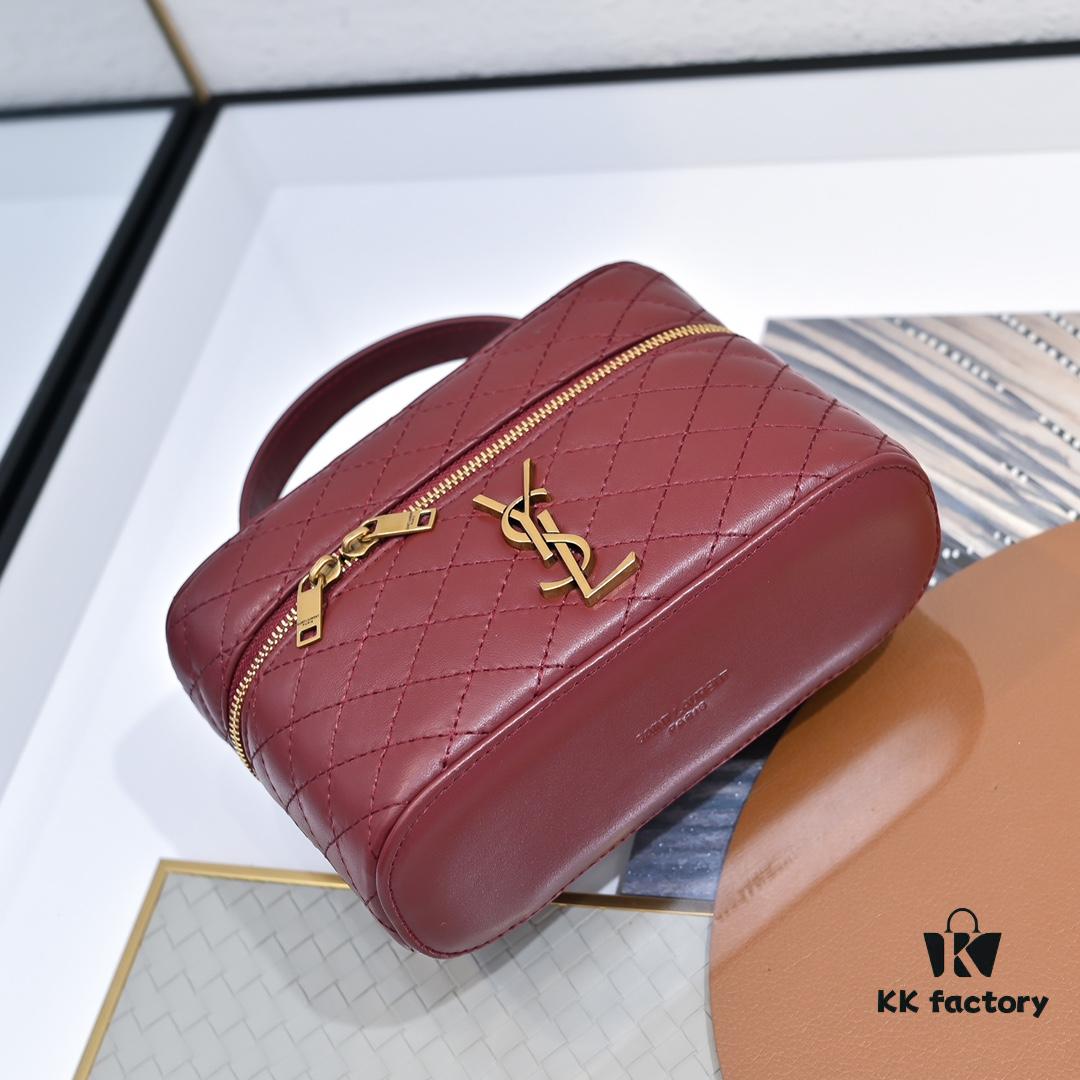 6930c7f86e68136f4d9afd89 Upgraded Original Version Shipment Black / Gold Buckle Lamb Skin YSL 2024 New Rose Same Style Mini Gaby