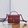 6930c7f96e68136f4d9afd8b Upgraded Original Version Shipment Black / Gold Buckle Lamb Skin YSL 2024 New Rose Same Style Mini Gaby