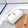 6930c7fd6e68136f4d9afd93 Upgraded Original Version Shipment Black/Gold Buckle Lamb Leather YSL 2024 New Rose Matching Mini Gaby