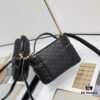 6930c8006e68136f4d9afd9a Upgraded Original Version Shipment Black / Gold Buckle Lamb Skin YSL 2024 New Rose Same Style Mini Gaby