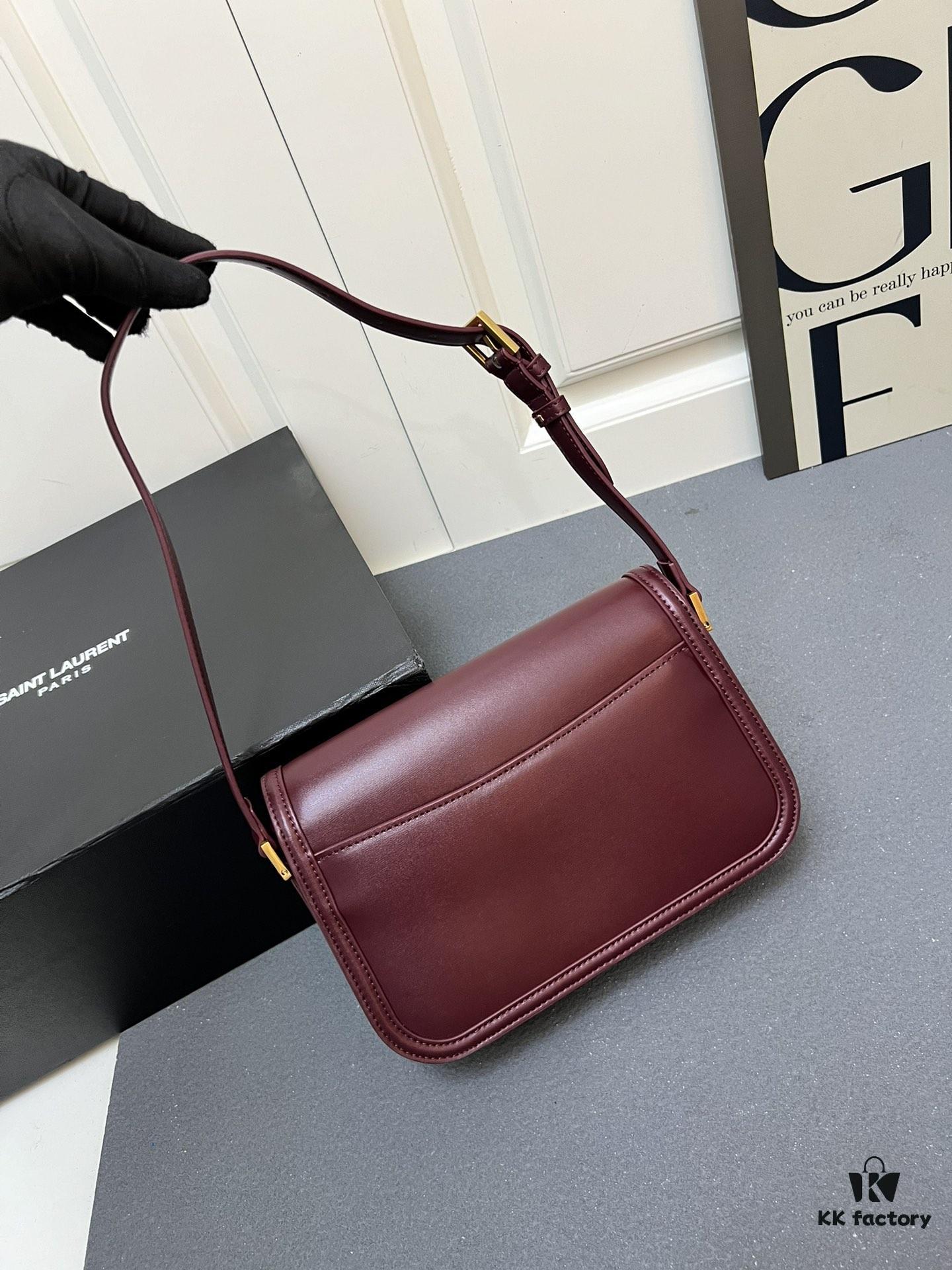 6930c80d6e68136f4d9afdad YSL Cassandre LE CASSANDRE Box Leather Shoulder Bag – Latest Rose-Favorite 'Tofu Bag' Arrival, Upgraded Version