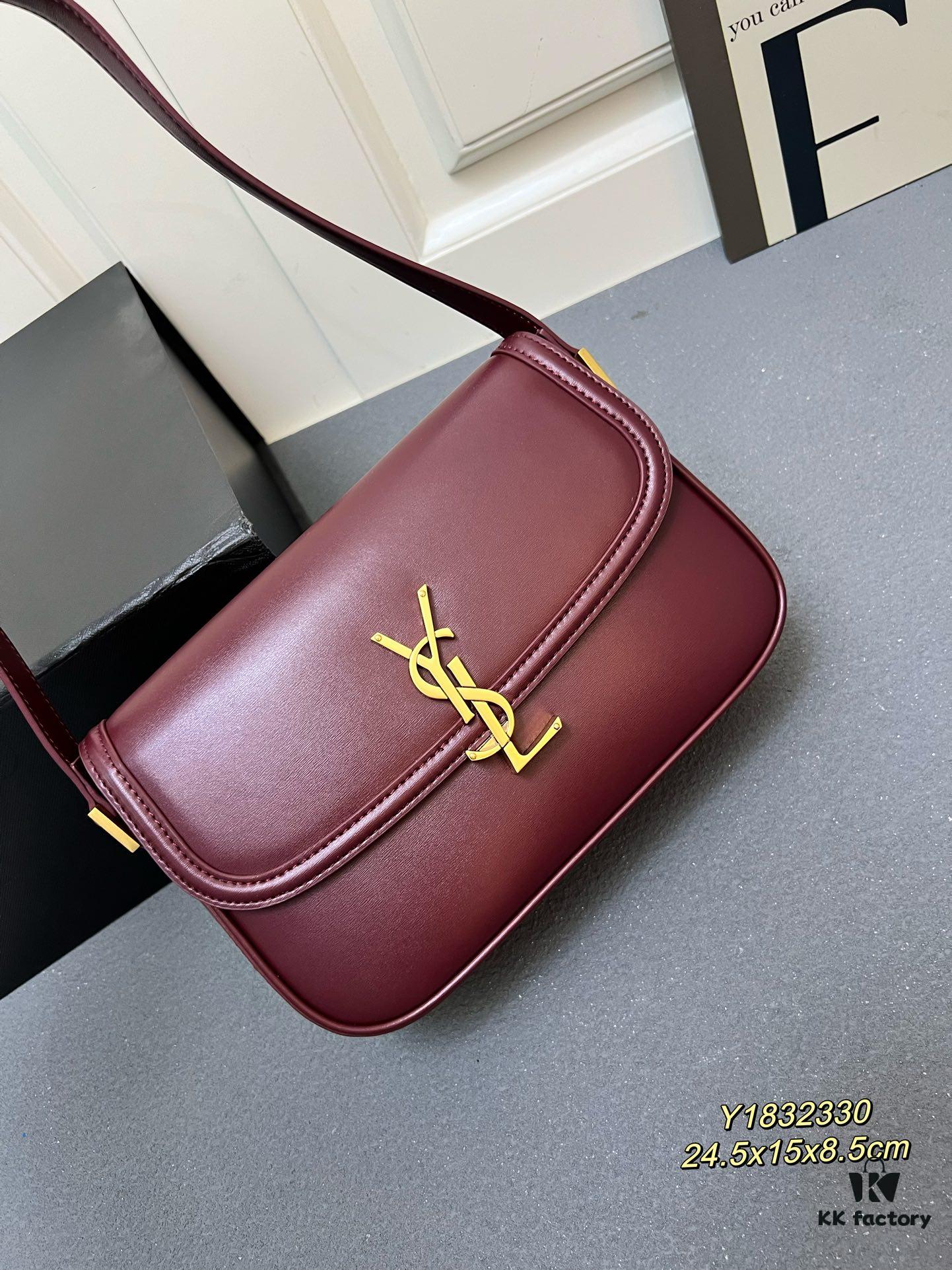 6930c80e6e68136f4d9afdaf YSL Cassandre LE CASSANDRE Box Leather Shoulder Bag – Latest Rose-Favorite 'Tofu Bag' Arrival, Upgraded Version
