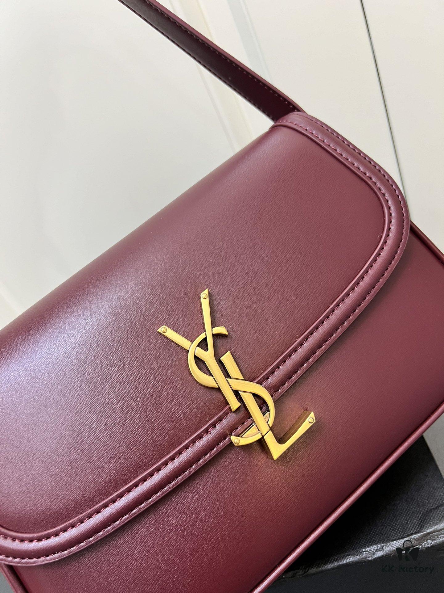 6930c8106e68136f4d9afdb2 YSL Cassandre LE CASSANDRE Box Leather Shoulder Bag – Latest Rose-Favorite 'Tofu Bag' Arrival, Upgraded Version