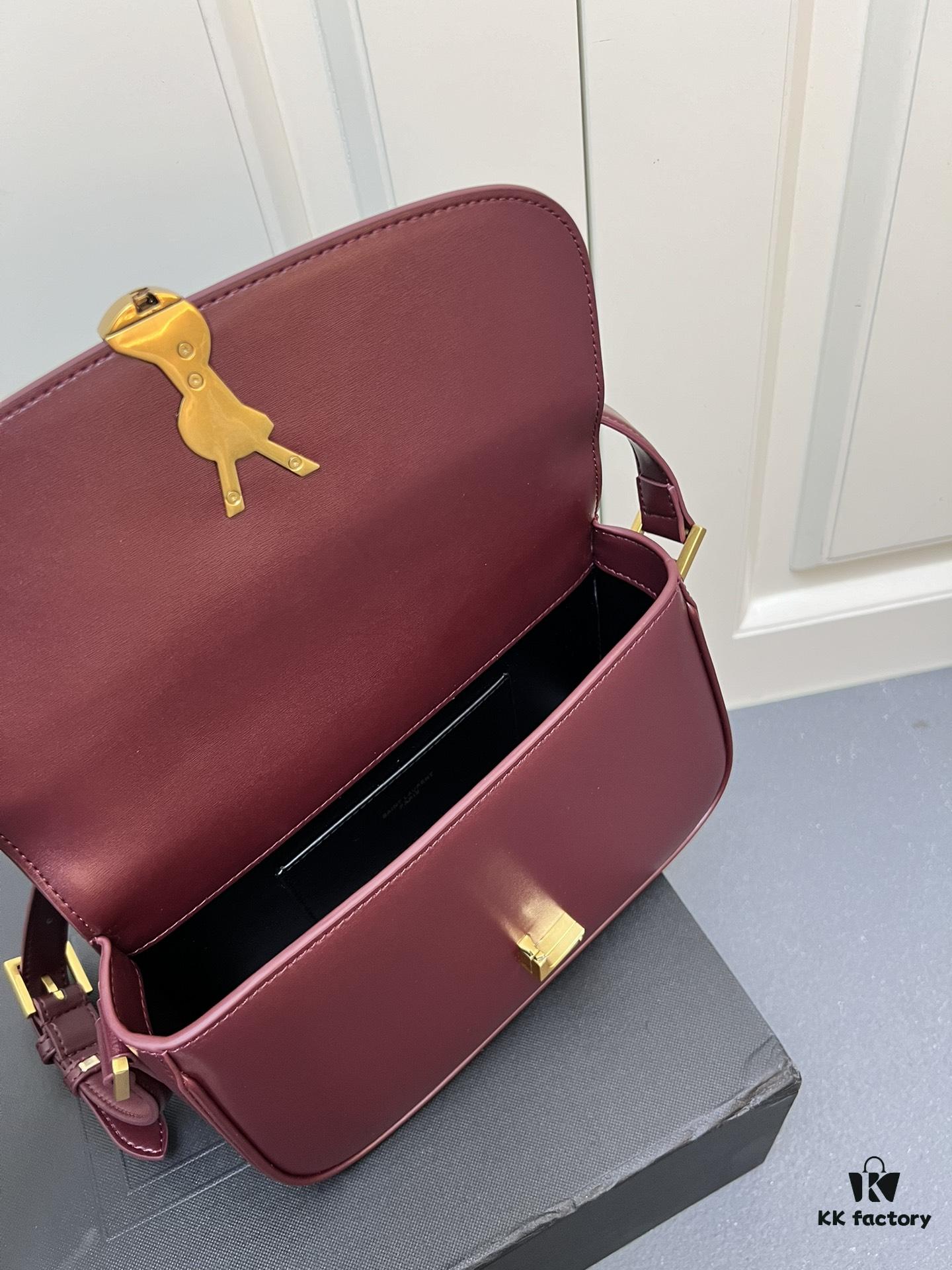 6930c8116e68136f4d9afdb3 YSL Cassandre LE CASSANDRE Box Leather Shoulder Bag – Latest Rose-Favorite 'Tofu Bag' Arrival, Upgraded Version