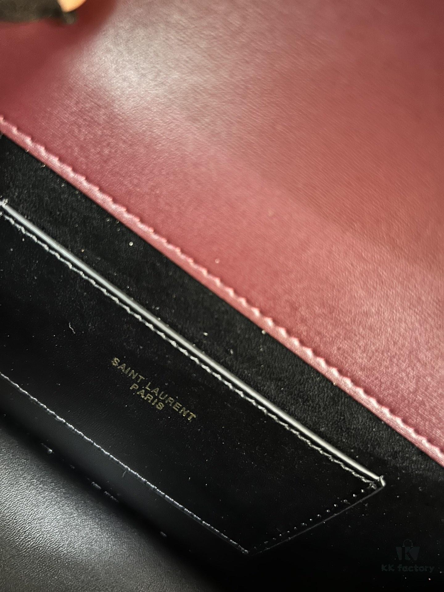 6930c8116e68136f4d9afdb4 YSL Cassandre LE CASSANDRE Box Leather Shoulder Bag – Latest Rose-Favorite 'Tofu Bag' Arrival, Upgraded Version